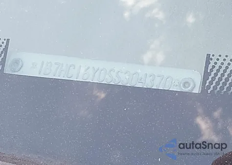 1995 Dodge Ram 1500 z USA, uszkodzony, nr VIN 1B7HC16Y0SS304370